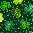 St. Paddy's Cheer Clovers Forest Green - 30822 - F - QT Fabrics - Nebraska Quilt Company - F2400846