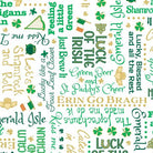 St. Paddy's Cheer Irish Lingo White - 30823 - Z - QT Fabrics - Nebraska Quilt Company - F2400849