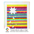 Star Chips Quilt Kit Featuring Tonga Superstar Batiks - Nebraska Quilt Company - K2403313