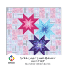 Star Light Star Bright Quilt Kit Featuring Various Batiks - Nebraska Quilt Company - K2402588