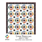 Star Particles Quilt Kit featuring Good Vibrations - Nebraska Quilt Company - K2501873
