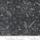 Starberry Large Floral Charcoal - 29181 14 - Moda Fabrics - Nebraska Quilt Company - F07242