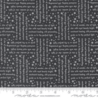 Starberry Song Text and Words Charcoal - 29184 24 - Moda Fabrics - Nebraska Quilt Company - F07256