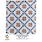 Starcrossed Quilt Kit Featuring Fall Flair - Nebraska Quilt Company - K260098