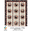 Stars Around 1776 Quilt Kit featuring 1776 Throw - Nebraska Quilt Company - K2502428