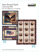 Stars Around 1776 Quilt Pattern - Nebraska Quilt Company - PUB2502411