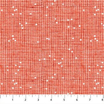 Stash Check Orange - 92023 - 58 - FIGO Fabrics - Nebraska Quilt Company - F08896