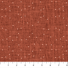 Stash Stripe Dot Rust - 92022 - 30 - FIGO Fabrics - Nebraska Quilt Company - F08890