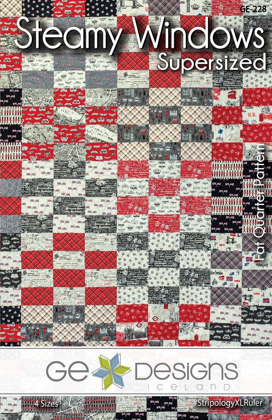 Steamy Windows Supersized Quilt Pattern - Nebraska Quilt Company - PUB2402503