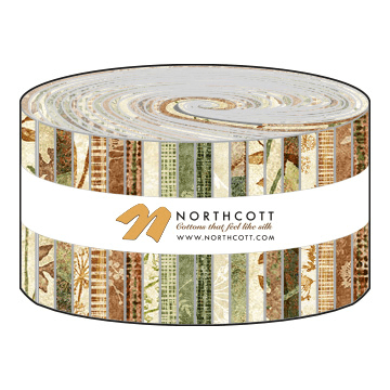 Stonehenge Organics 2.5" Strips Multi - Nebraska Quilt Company - PC261980