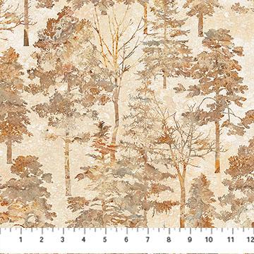 Stonehenge Rooted Trees Beige Multi - DP28767 - 12 - Northcott Fabrics - Nebraska Quilt Company - F251562