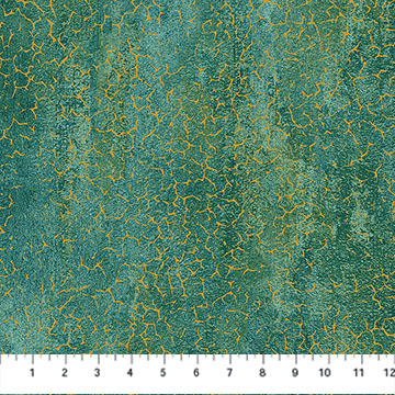 Stonehenge Valencia Terazzo Medium Teal - 28903M-66 - Northcott Fabrics - Nebraska Quilt Company - F261560