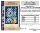 Stormy Stars Quilt Pattern - Nebraska Quilt Company - PUB260640