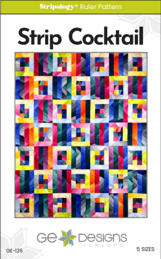 Strip Cocktail Quilt Pattern - Nebraska Quilt Company - PUB261425