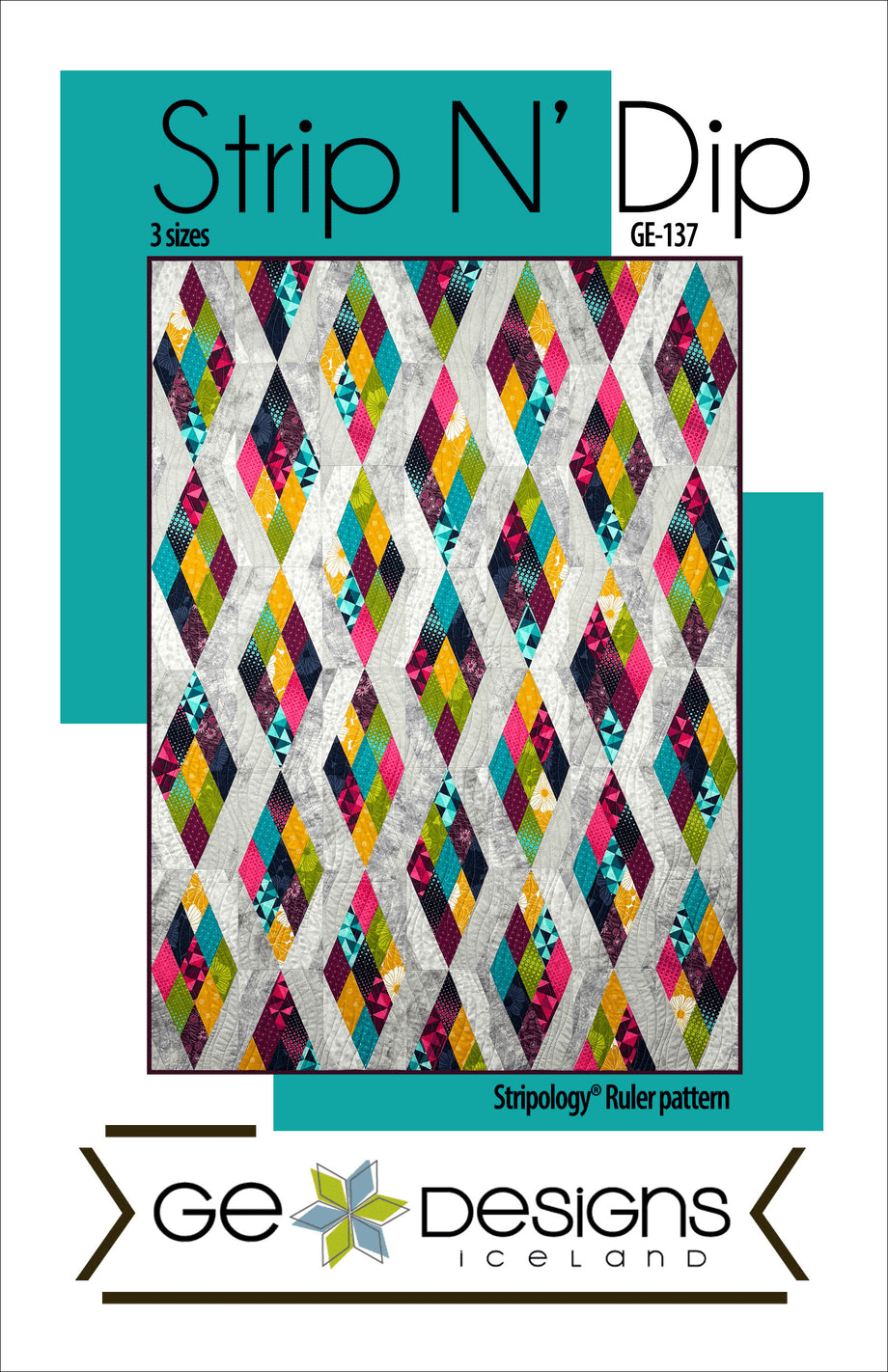 Strip N' Dip Quilt Pattern - Nebraska Quilt Company - PUB2501635