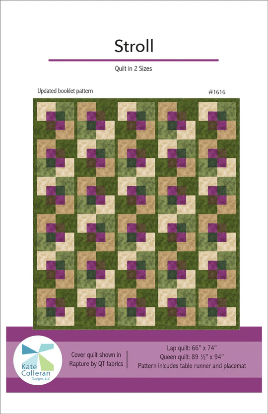 Stroll Quilt Pattern - Nebraska Quilt Company - PUB260928