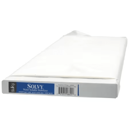 Sulky Solvy Lightweight Water Soluble Stabilizer19.5" wide - Nebraska Quilt Company - N2401585