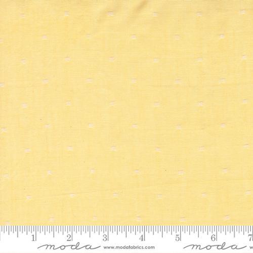 Summer Solstice Dobby Texture Afternoon Yellow - 12224 14 - Moda Fabrics - Nebraska Quilt Company - F260866