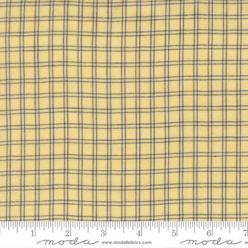 Summer Solstice Tattersall Canary Yellow - 12224 15 - Moda Fabrics - Nebraska Quilt Company - F260867