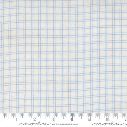 Summer Solstice Tattersall Waterfall Blue - 12224 18 - Moda Fabrics - Nebraska Quilt Company - F260870