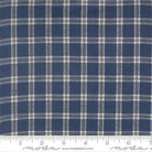 Summer Solstice Windowpane Nautical Blue - 12224 31 - Moda Fabrics - Nebraska Quilt Company - F260892