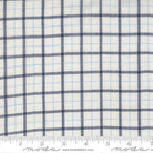 Summer Solstice Windowpane Waterfalll Blue - 12224 25 - Moda Fabrics - Nebraska Quilt Company - F260886