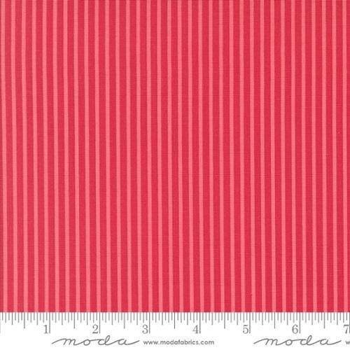 Summertime Simple Stripes Red - 55324 12 - Moda Fabrics - Nebraska Quilt Company - Summertime Simple Stripes Red - 55324 12 - Moda Fabrics