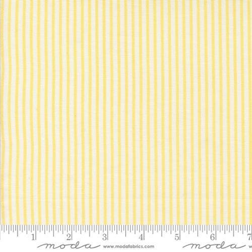 Summertime Simple Stripes Sunshine Yellow - 55324 26 - Moda Fabrics - Nebraska Quilt Company - Summertime Simple Stripes Sunshine Yellow - 55324 26 - Moda Fabrics