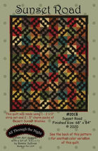 Sunset Road Pattern 68" X 84" 2018 - Nebraska Quilt Company - PUB30441