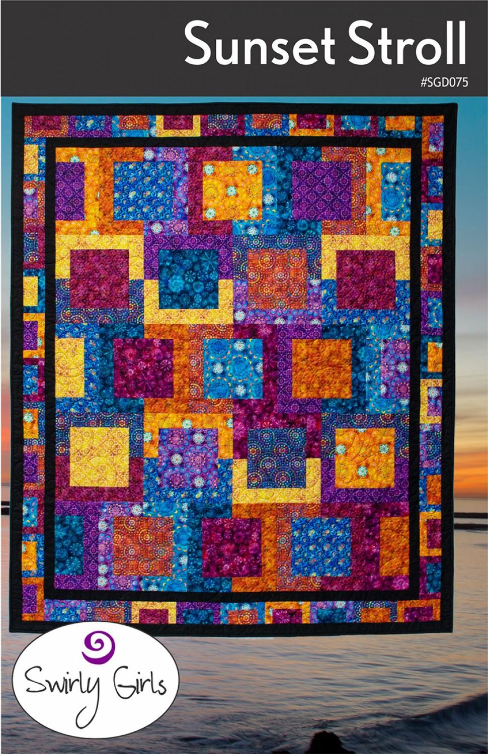Sunset Stroll Pattern - Nebraska Quilt Company - PUB06942