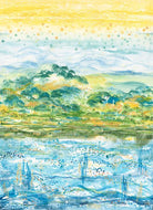 Sunshine and Blue Skies Hop Skip And Jump Landscape Ombre Multi - 39831 11 - Moda Fabrics - Nebraska Quilt Company - F2400547