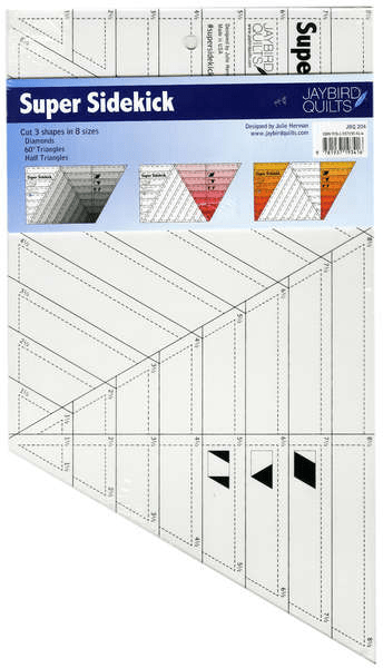 Super Sidekick Ruler by Jaybird Quilts - Nebraska Quilt Company - Super Sidekick Ruler by Jaybird Quilts