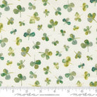 Sweet Cecily Clover Lily White - 24643 11 - Moda Fabrics - Nebraska Quilt Company - F251391
