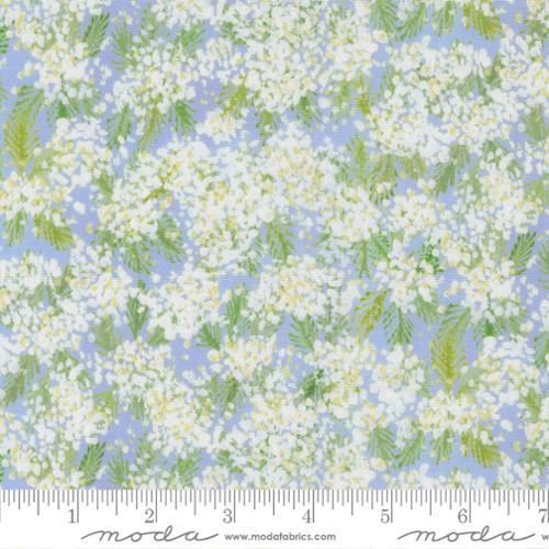 Sweet Cecily Queen Anne Florals Hyacinth Blue - 24642 13 - Moda Fabrics - Nebraska Quilt Company - F251390