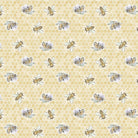 Sweet Honey Bee Bees Yellow - W115 - 009 - 227 - White Owl - Nebraska Quilt Company - F260418