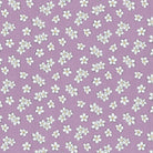 Sweet Honey Bee White Floral Toss Purple - W115 - 007 - 102 - White Owl - Nebraska Quilt Company - F260415