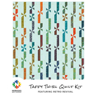Taffy Twirl Quilt Kit Featuring Retro Revival - Nebraska Quilt Company - K2501631
