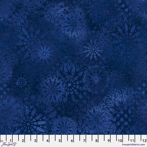 Textures Medallions Navy - PWSP016.NAVY - FreeSpirit Fabrics - Nebraska Quilt Company - Textures Medallions Navy - PWSP016.NAVY - FreeSpirit Fabrics