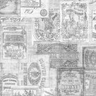 That's The Spirit Liquor Bottle Labels Gray - 31005 - K - QT Fabrics - Nebraska Quilt Company - F2403088