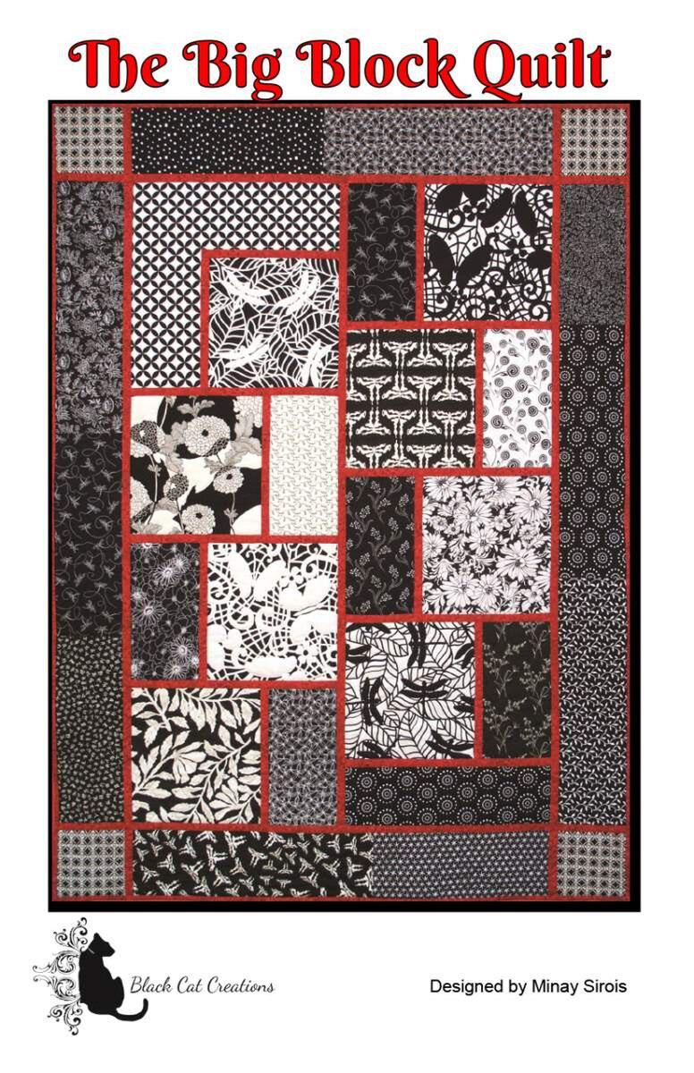 The Big Block Quilt Pattern - Nebraska Quilt Company - The Big Block Quilt Pattern