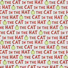 The Cat N the Hat Christmas - 1 Yard Left - Verified! - Nebraska Quilt Company - F76421