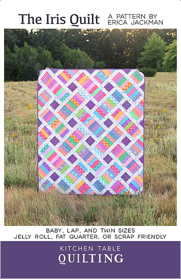 The Iris Quilt Pattern - Nebraska Quilt Company - PUB86409