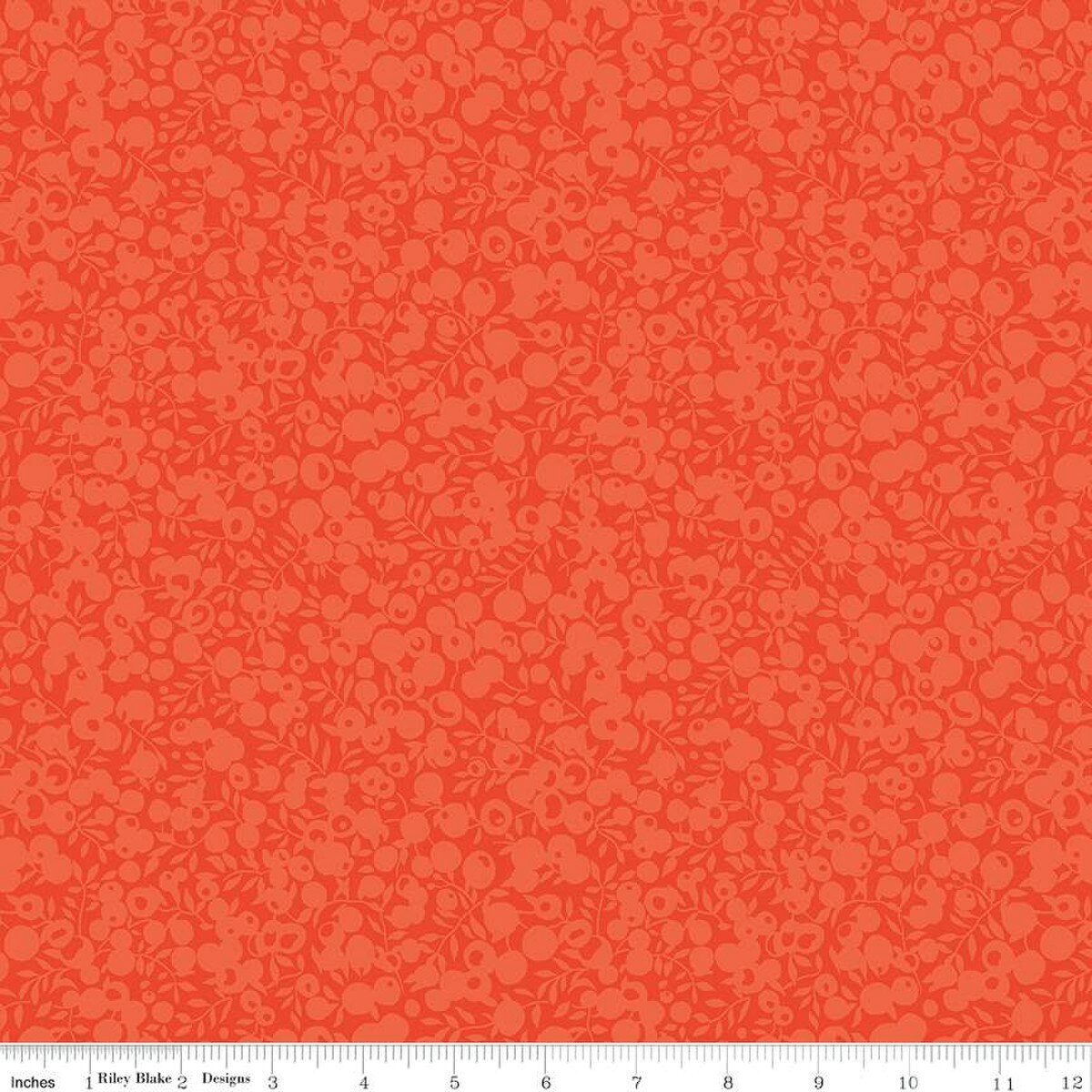 The Wiltshire Shadow Collection Watermelon Red - 01666513A - Riley Blake Designs - Nebraska Quilt Company - F261532