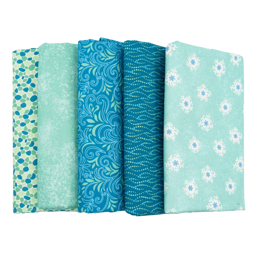 Thousand Steps Half Yard Bundle Multi 6 Pieces - Nebraska Quilt Company - Thousand Steps Half Yard Bundle Multi 6 Pieces