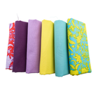 Tilda Bloomsville Half Yard Bundle Bundle Blues Purple and Gold 6 Pieces - Nebraska Quilt Company - PC260286