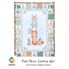 Tiny Tails Cuddle Kit Timber Grove - Nebraska Quilt Company - K250411