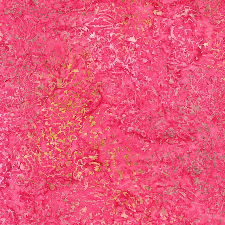 Tonga Mayfair Tropical Floral Punch Pink - TONGA - B3192 PUNCH - Timeless Treasures - Nebraska Quilt Company - Tonga Mayfair Tropical Floral Punch Pink - TONGA - B3192 PUNCH - Timeless Treasures