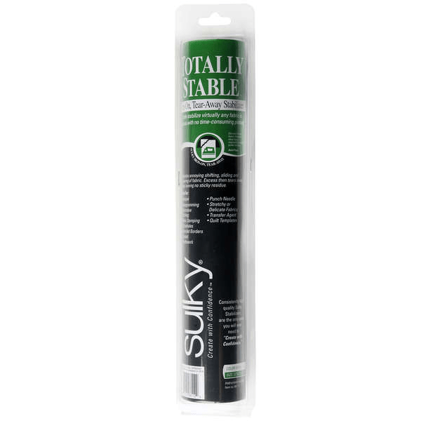 Totally Stable Iron - On Tear - Away Stabilizer 12in x 12yds - Nebraska Quilt Company - N12379