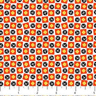 Trick Or Treat Wonky Check Orange - 10483 - 57 - Patrick Lose Fabrics - Nebraska Quilt Company - F07729
