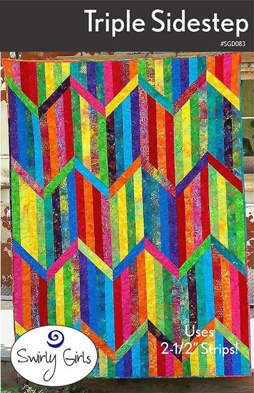 Triple Sidestep Pattern - Nebraska Quilt Company - PUB03326
